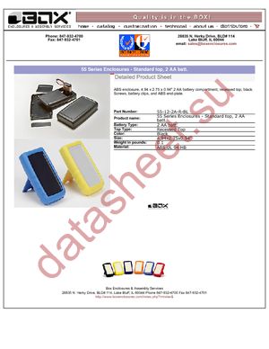 55-12-AC-R-GRY datasheet  